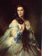Franz Xaver Winterhalter Madame Barbe de Rimsky-Korsakov oil painting reproduction